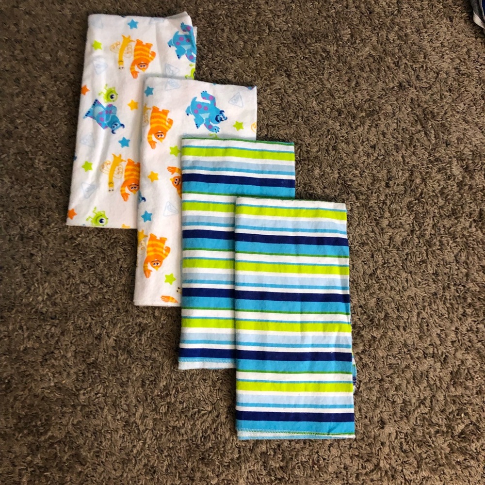 Baby receiving blankets